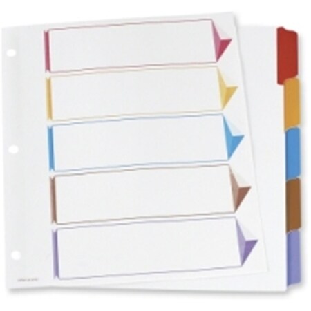 Oxford Index Omnidex Letter Assorted , 5 tab, 12PK 20-0050