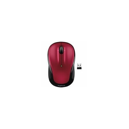 Logitech M325S Mouse, Wireless, Red 910-006830