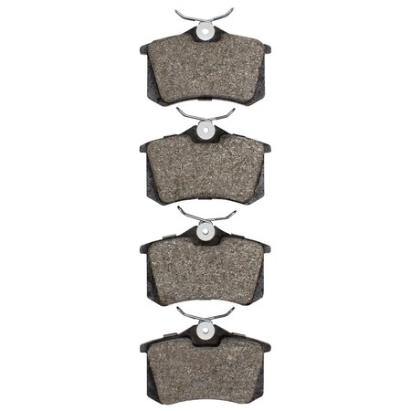 Dfc Track Pads, Disc Brake Pad Set,  1000-0340-00