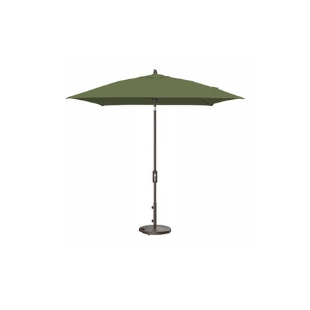 Treasure Garden 7.5 ft Square Patio Umbella, aluminum, fiberglass ribs, outdoor, Grass UM847SQ-00 6450 Grass