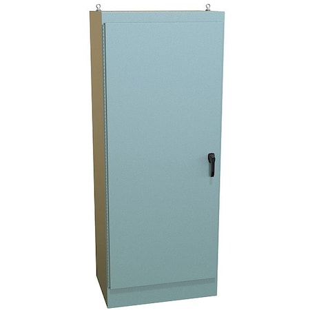 Hammond Handle Electrical Enclosure, 90 in H, 24 in D, 36 in W, 12, Steel 1418YY24