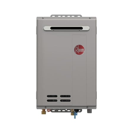 Rheem RTG 8.4 GPM 180,000 BTU 120 Volt Residential Outdoor Natural Gas Tankless Water Heater RTG-84XLN-3