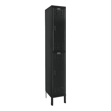 Hallowell Locker, 12 in W, 15 in D, 36 in H UEL1258-2ME