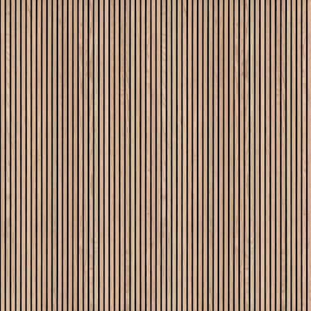 Msi Sample 3D Natural Fluted Wood Slat Acoustic Sound Absorbing Wall Paneling ZOR-MD-0642-SAM
