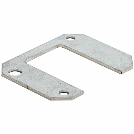 Hubbell Wiring Device-Kellems Recessed 10" Series, Bottom Feed Plate, Outer, Pass Thru S1R10PBFPT