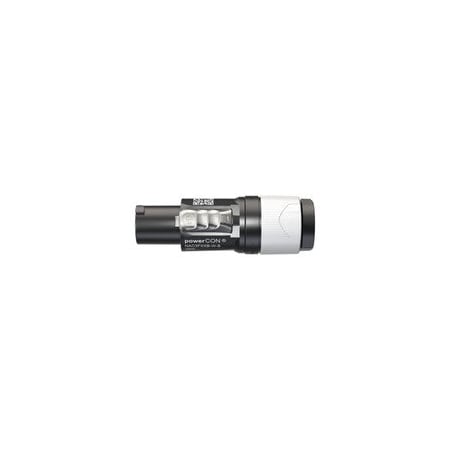 Cable Wholesale Neutrik Professional PowerCON OUT Connector Gray NAC3FXXB-W-S (For 6 - 12 mm cable) 30XR-10001