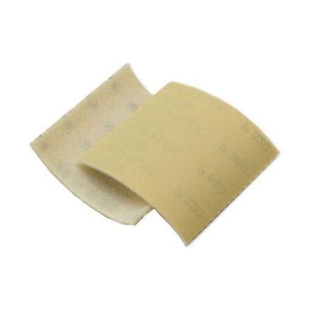 Mirka Abrasives Goldflex-Soft 231451000 23 Series Abrasive Pad, 4-1/2 in W x 5 in L, P1000 Grit 23-145-1000