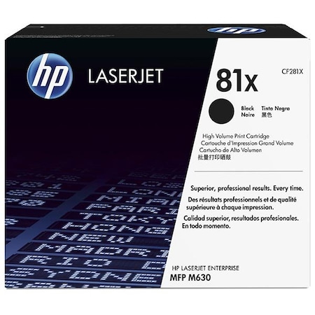 Hp 81X (CF281X) Black Original LaserJet Toner Cartridge (25,000 Yield) CF281X