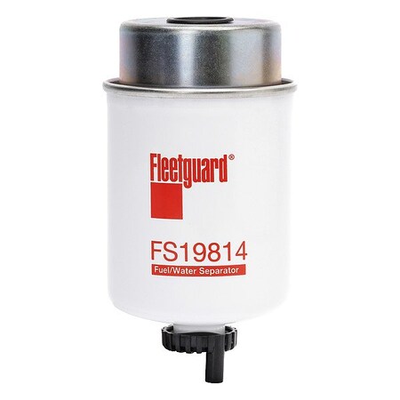 Fleetguard Fuel Filter, Cartridge FS19814
