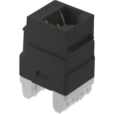 On-Q On-Q RJ45 Cat 6 Keystone Insert, Black (M20) - This high quality insert is for use in all Keystone Wall Plates WP3460BK