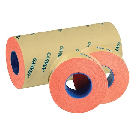 Garvey Pricing Labels, Red, 7/8 in H, 5/8 in W 098476
