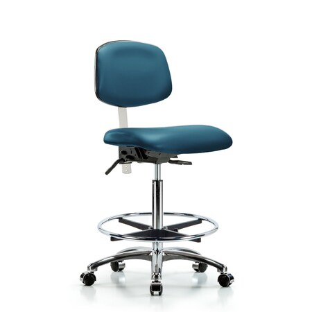 Blue Ridge Ergonomics Vinyl Clean Room Chair BR-NCR-VHBCH-CR-T0-A0-CF-CC-8801
