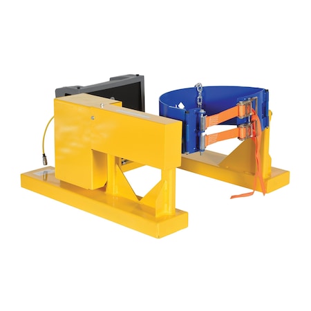 Vestil Fork Truck Drum Clutcher, Carrier, 1200 lb DCR-205-12-DC