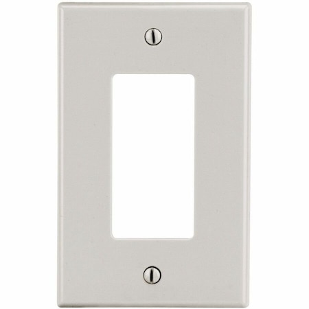 Hubbell Wiring Device-Kellems WallPlate, Decor-Rocker, Almnd, Polycarb PJ26LA