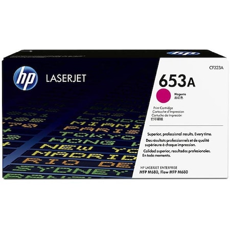 Hp 653A (CF323A) Magenta Original LaserJet Toner Cartridge (16,500 Yield) CF323A