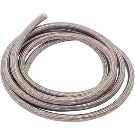 Kento Gear 0.21 in. x 6 ft. Straight -4 AN with Precut Hose End, Blue KE361093