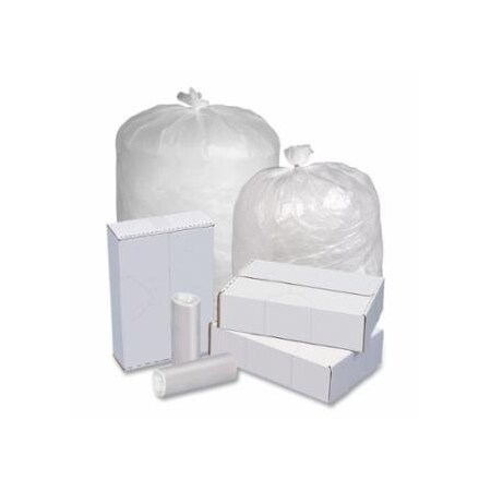 Pitt Plastics Performance HD Box Trash Liner, 33 gal, 19 ¬µ, 33 in W x 39 in H, Natural, 20PK 879-PHD33MC