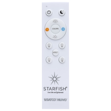 Satco Remote for Starfish Lighting - White Finish S11282