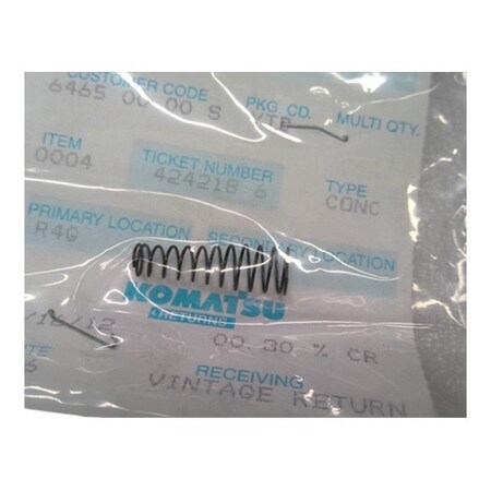 Komatsu SPRING, KOMATSU OEM TR1017 TR1017