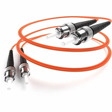 Unc Group Fiber Optic Patch Cable, St-St, 62.5 125 Multimode Duplex, Orange, 15M FJ6STST-15M