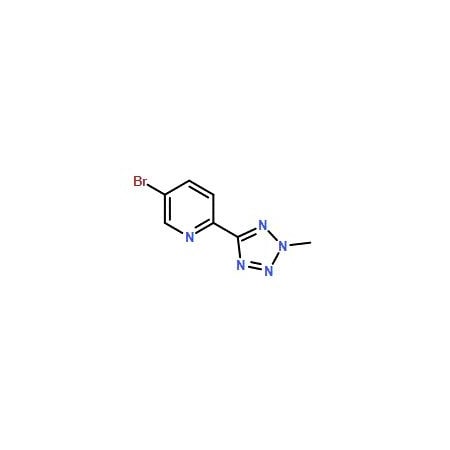Ak Scientific 5-Bromo-2-(2-methyl-2H-tetrazol-5-yl)pyridine (25g), CAS 380380-64-3 W5878-25g