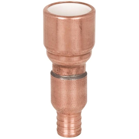 Cool Kitchen 1 PVC x 1 in. PEX PowerPex Copper Straight Adapter CO2741529
