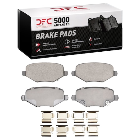 Dfc 5000 Advanced Disc Brake Pad Set,  1551-1719-01