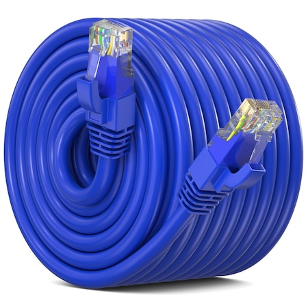 Maximm Cat6 Ethernet Cable 10Gbps 550MHz UTP, Blue ICT07BL