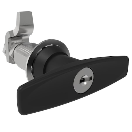 Southco Vise-Action T-Handle w/Lock Latch Blk E3-18-25