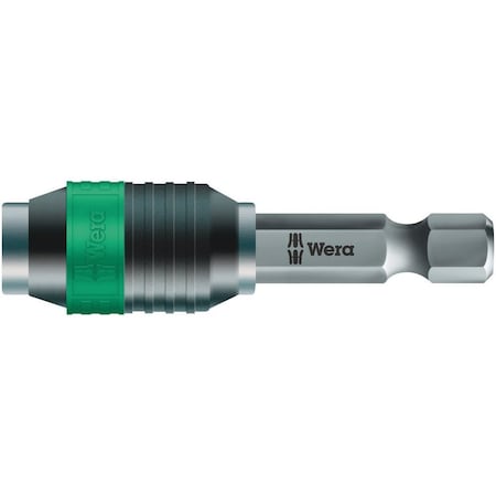 Wera 888/4/1 K Rapidaptor Universal Bit Holder, 1/4 in x 50 mm 5052500001