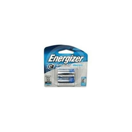 Energizer Lithium Battery, 123 3V DC 2 PK EL123ABP2