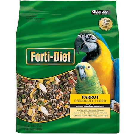 Kaytee Forti-Diet Natural Parrot Food 5 lb 100037358