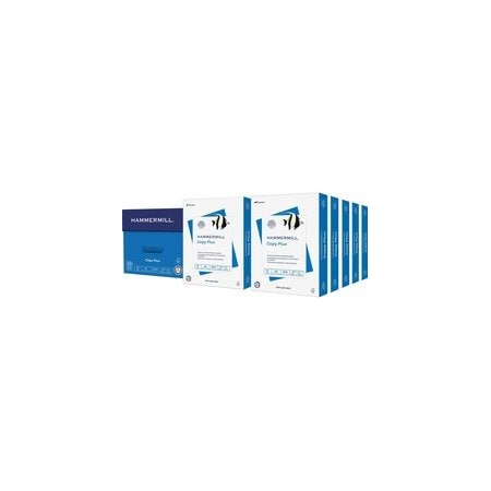 Hammermill Copy Plus Paper - White - 92 Brightness - Letter - 8 1/2in x 11in - 20 lb Basis Weight, 500PK 105007