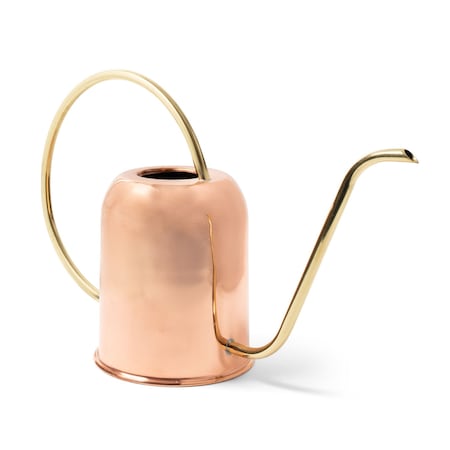Kings County Tools Copper Watering Can Long Spout Precise Small Water Can Inside or Outdoor Plant Watering Cans GW53B01-01