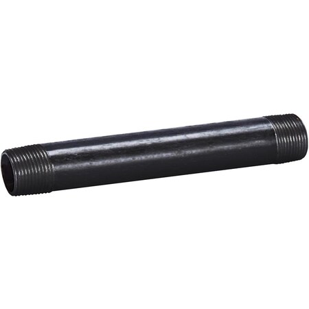 Southland 0.45 x 8 in. Nipple, Black 584-080HN