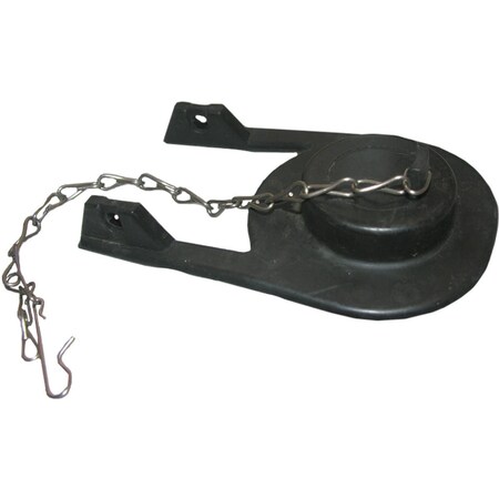Westlake Pipe & Fittings Kohler Black Flapper with Foam Insert & Chain 04-1533