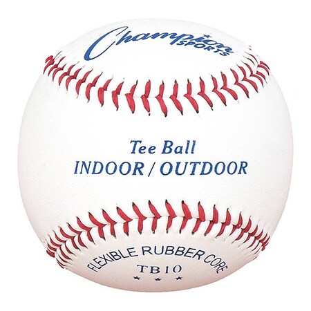 Champion Sports Baseball Set, White tb10