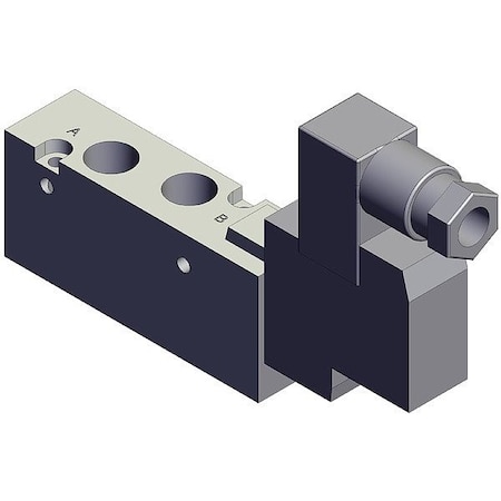 Smc Solenoid Air Control Valve, 111 mm L SYJ7120-5DZ-01T