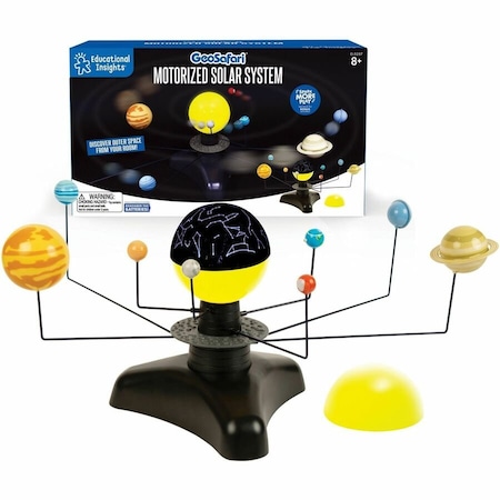 Educational Insights GeoSafari Motorized Solar System, Multi EII5287