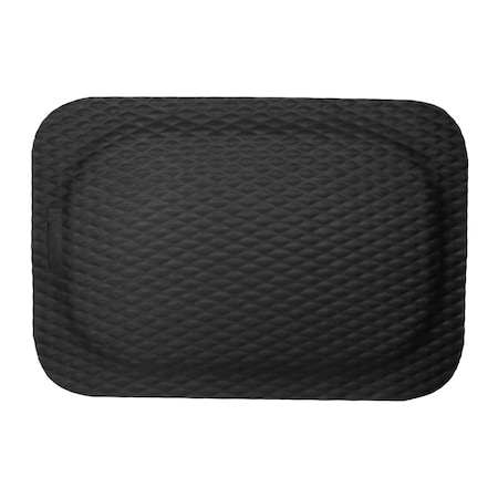 M A Matting Hog Heaven Mat 7/8", Black 2' x 3' 422023100