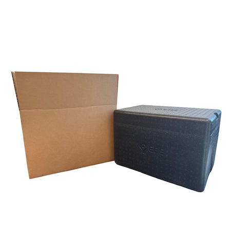 Epe Usa 17.5 in x 12.5 in x 12.5 in Universal Bulk Laptop Shipping, Kraft, Foam, Single Wall E05557