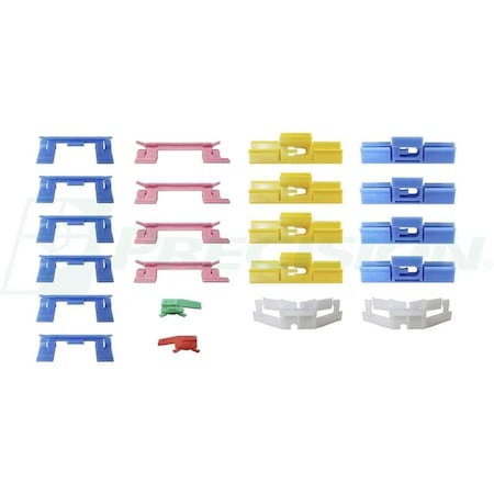 Precision Replacement Parts Molding Clip Kit - set of 22 PCK-802-95