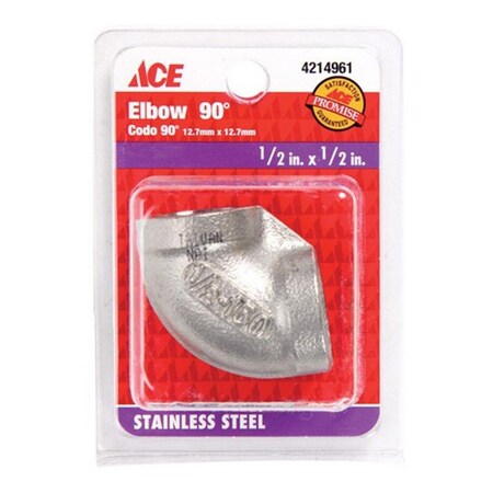 Smith-Cooper S3014E 004CS 0.5 in. 90 Degree Elbow 4214961