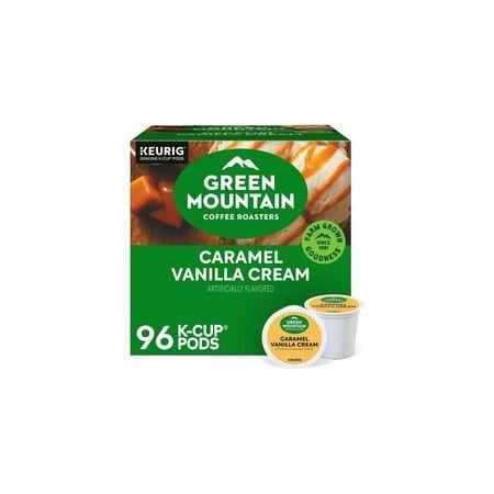 Green Mountain Coffee Roasters KCUP, CARAMELVANILLACRM, 24BX, 24PK 5000330109