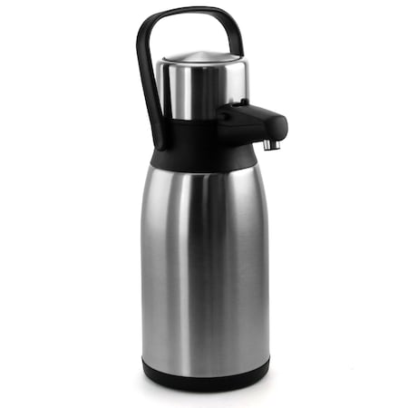 Megachef 3.17 Quart Stainless Steel Airpot Hot Water Dispenser for Coffee and Tea MG-ASUD030