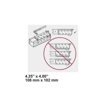 Skyjack REPLACEMENT DECAL, WARNING WOOD SPACERS 126032