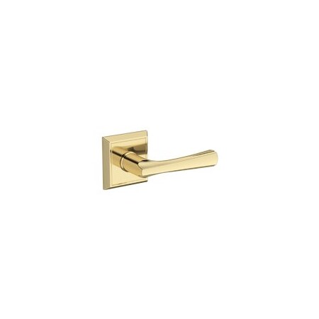 Baldwin Residential Door Levers Full Dummy Right Hand Non-Lacquered Brass FDWYNCHR031