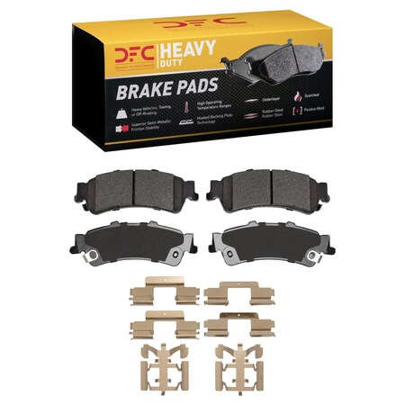 Dfc Heavy Duty Disc Brake Pad Set,  1214-0792-02