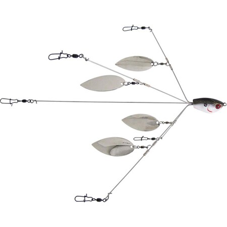 Yum Flash Mob Ultra Light Wire Multi-Bait Rig, 3 Wire YBLW3TSK1