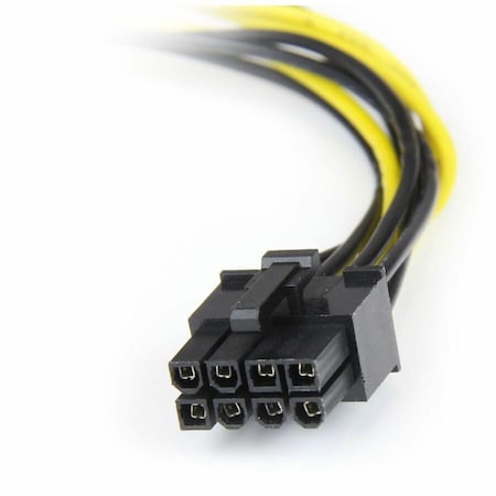 Startech.Com 6 LP4 to 8 Pin PCIe Power Cable Adapter LP4PCIEX8ADP